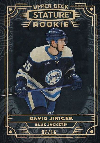 insert RC karta DAVID JIŘÍČEK 22-23 Stature Rookie Black /15